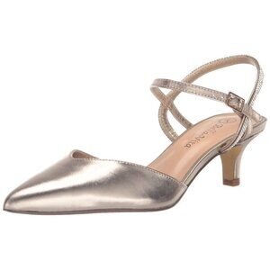 NIB Bella Vita Women's Katriana Pump, Champagne Leather, SIZE 6 Narrow